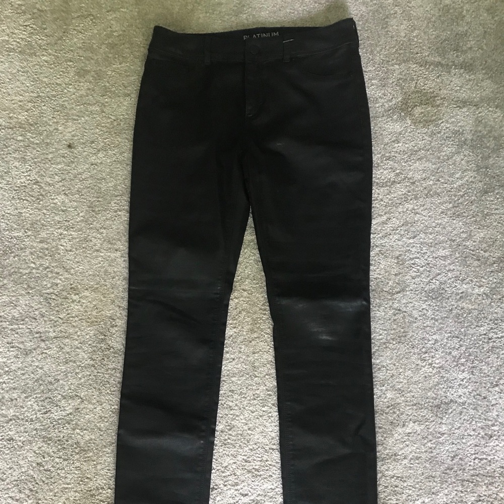Chico’s platinum skinny jeans